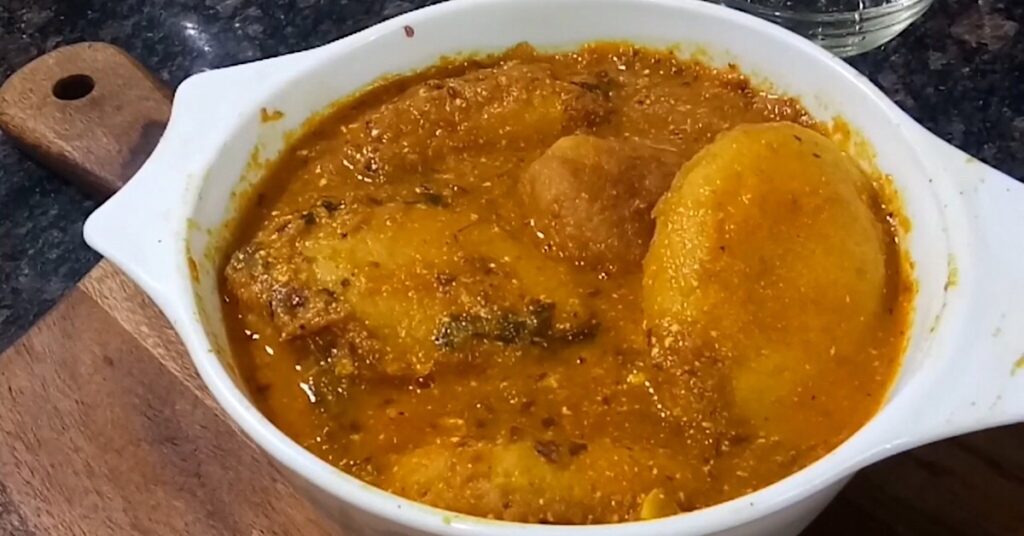 Vegetable Anda sabji